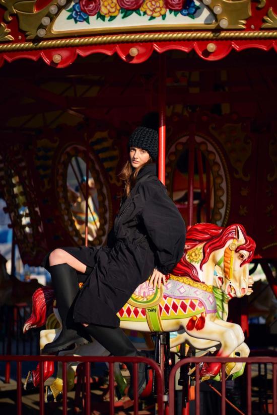  미샤램퍼트 모자 미샤 램퍼트 다크 그레이 비니 폼스터 + 그래파이트 Xl 폼 - MISCHA LAMPERT