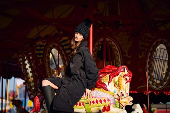  미샤램퍼트 모자 미샤 램퍼트 다크 그레이 비니 폼스터 + 그래파이트 Xl 폼 - MISCHA LAMPERT