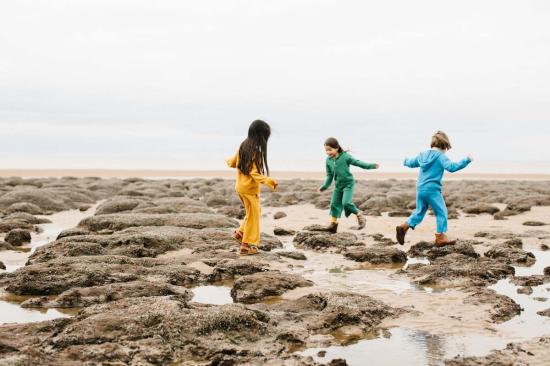  [키즈] Vild House of Little 풀오버 키즈 빌드 하우스 오브 리틀 오가닉 니트 가디건 샌드스톤 - OTHER BRANDS