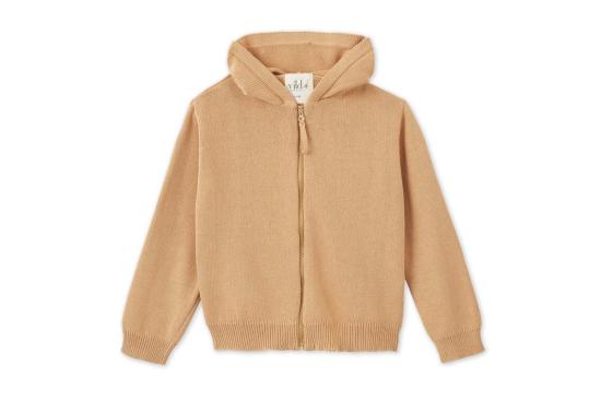  [키즈] Vild House of Little 풀오버 키즈 빌드 하우스 오브 리틀 오가닉 니트 가디건 샌드스톤