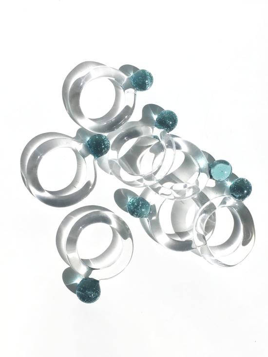  제인 다렌스부르그 반지 제인 다렌스버그 빙하 블루닷 링 - JANE DARENSBOURG