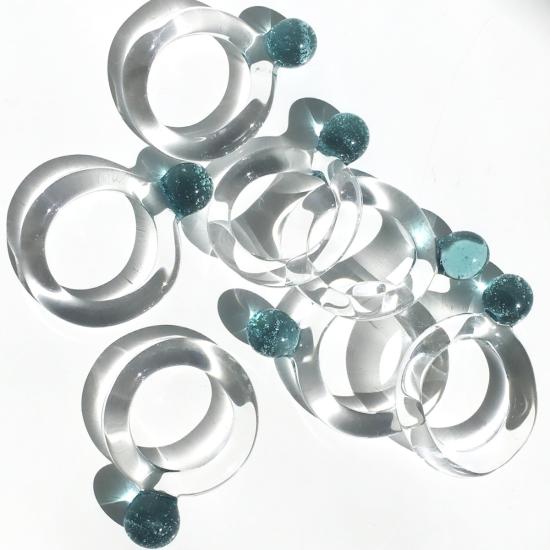  제인 다렌스부르그 반지 제인 다렌스버그 빙하 블루닷 링 - JANE DARENSBOURG