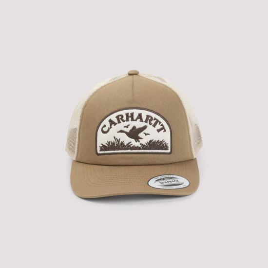  칼하트 모자 카하트 테이크 오프 트러커 캡 스톤 - CARHARTT
