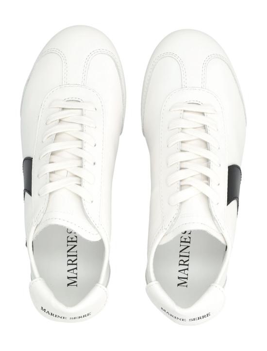 26SS 마린세르 스니커즈 WSN001ARLEA0043 WH20 Beige - MARINE SERRE