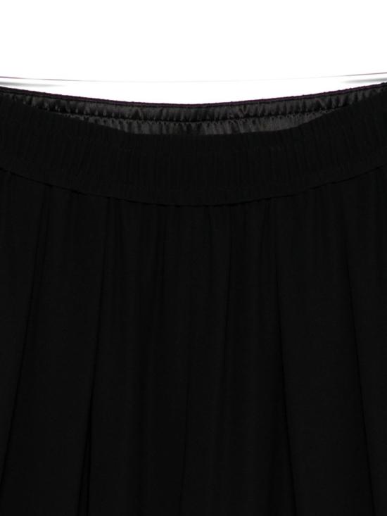  엠포리오 아르마니 스트레이트 팬츠 스트레이트 레그 팬츠 블랙 - EMPORIO ARMANI