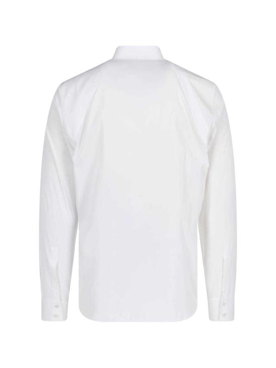  알렉산더 맥퀸 셔츠 , 하네스 애로우 옵티컬화이트 - ALEXANDER MCQUEEN