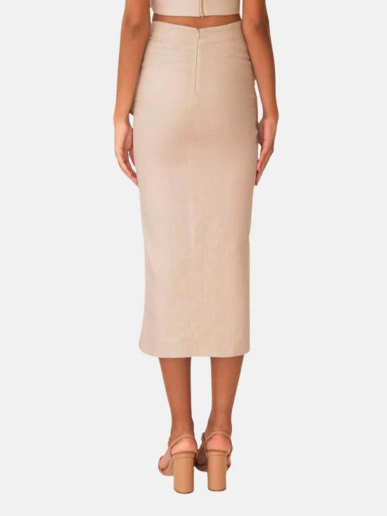  Azulu 롱 스커트 아줄루 산고  라떼 - OTHER BRANDS