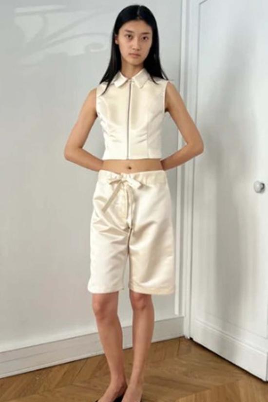  알피 블라우스 크리스티 탑 샌드 - ALFIE