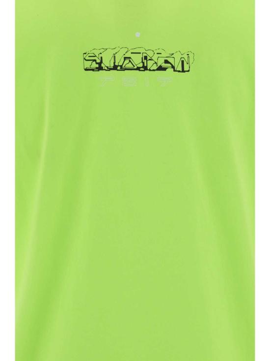  스톤 아일랜드 반팔 티셔츠 섀도우 프로젝트 티셔츠 옐로우 - STONE ISLAND