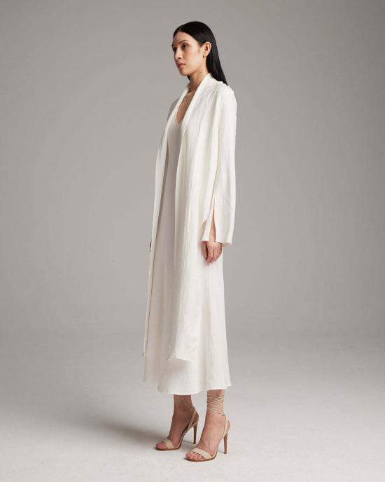  보즈 블라우스 린넨 페더라이트 랩 - VOZ