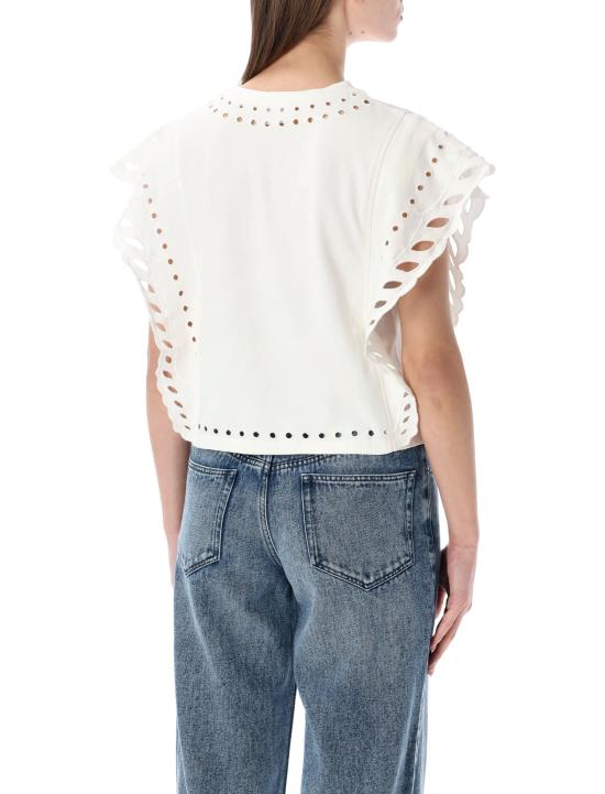 26SS 이자벨마랑에뚜왈 민소매 티셔츠 TS0298FAD1N08E 23EC Beige - ISABEL MARANT ETOILE