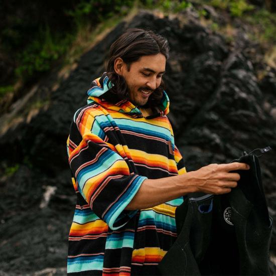  Slowtide 가디건 슬로우타이드 엘 캡 칠링 플리스 판초 멀티 - OTHER BRANDS