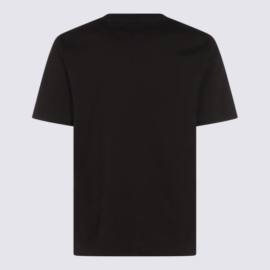  디젤 반팔 티셔츠 블랙 코튼 티셔츠 블랙 - DIESEL