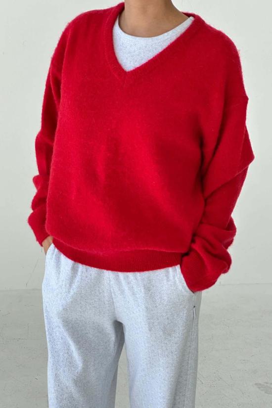  르 봉 스웨터 Le Bon James 모헤어  리프