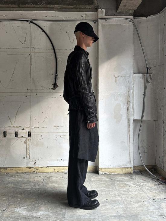  SAN263-1 가죽 자켓 San263 1 싱글 지퍼 가죽 재킷 블랙 - OTHER BRANDS