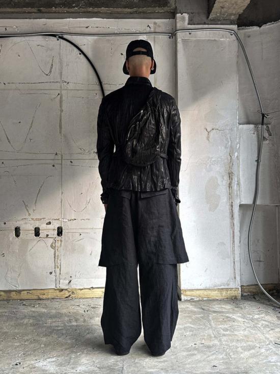  SAN263-1 가죽 자켓 San263 1 싱글 지퍼 가죽 재킷 블랙 - OTHER BRANDS