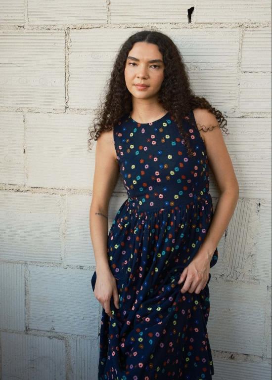  에이스 앤 지그 롱 원피스 에이스앤지그 엘라니 드레스 - ACE & JIG