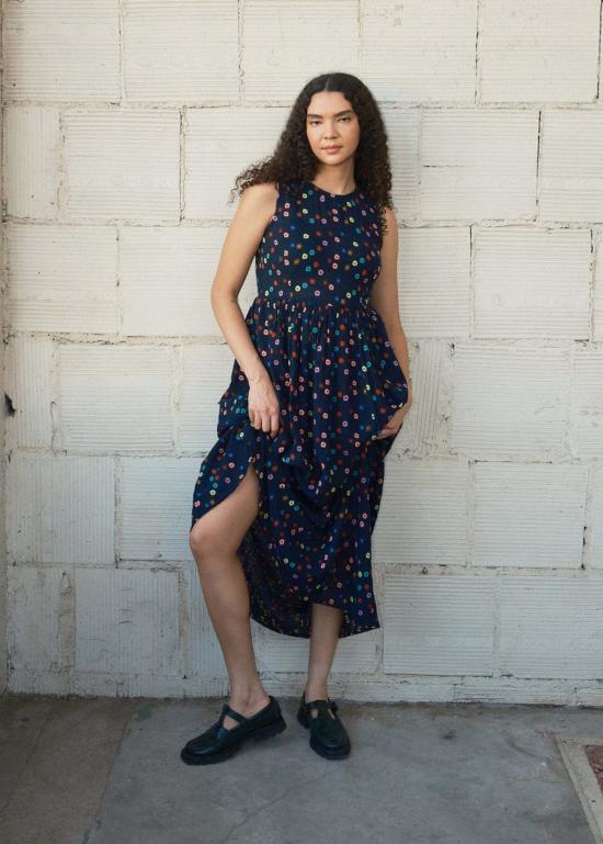  에이스 앤 지그 롱 원피스 에이스앤지그 엘라니 드레스 - ACE & JIG