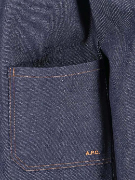  아페쎄 데님 자켓 A.P.C. 데님 작업 재킷 (블루) - A.P.C.