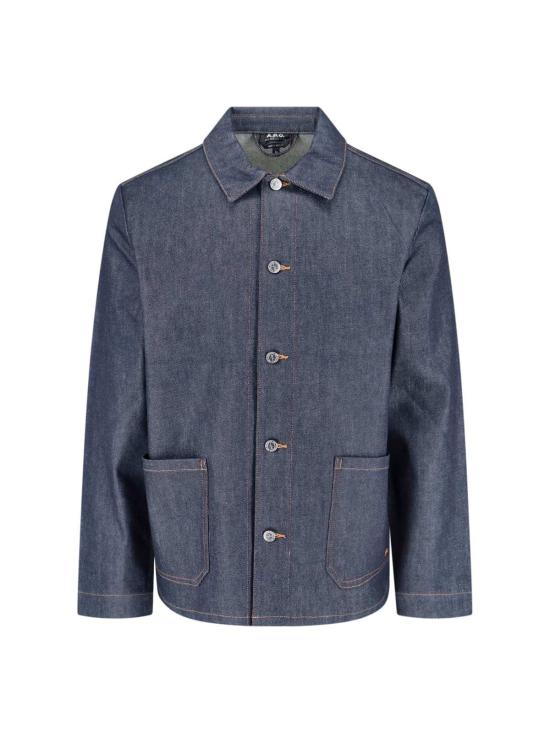  아페쎄 데님 자켓 A.P.C. 데님 작업 재킷 (블루)