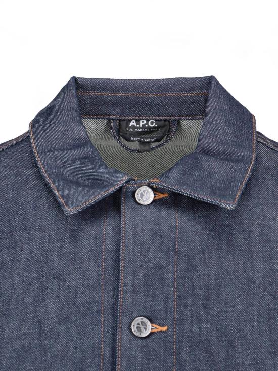 아페쎄 데님 자켓 A.P.C. 데님 작업 재킷 (블루) - A.P.C.