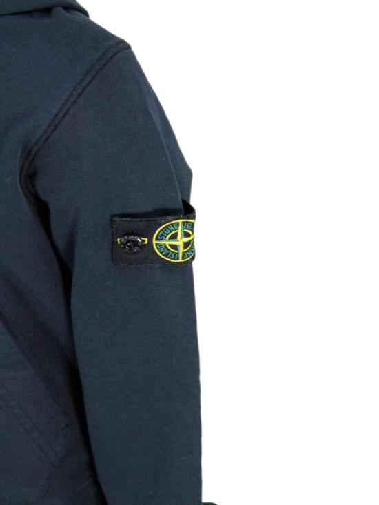  [키즈] 스톤 아일랜드 풀오버 아동용 스웨터 블루 - STONE ISLAND