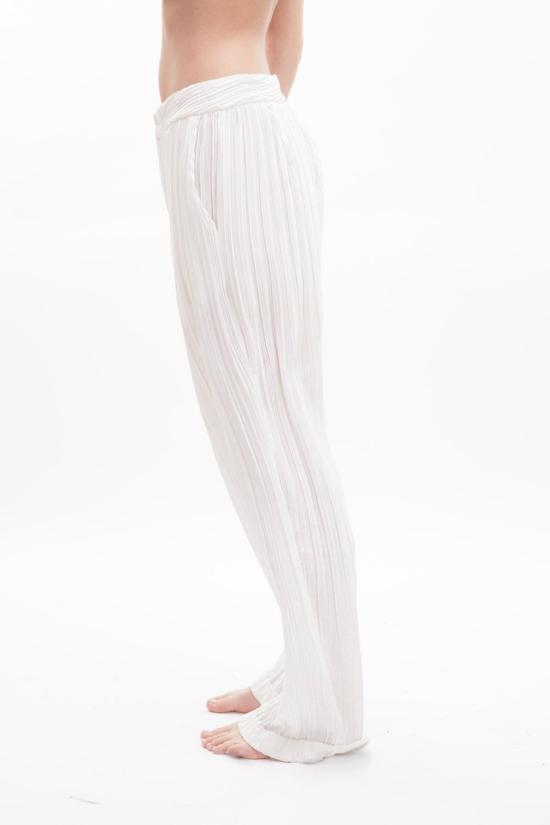  Karolyn Pho 스트레이트 팬츠 캐롤린 포 플리츠 보이프렌드 팬츠 펄 - OTHER BRANDS