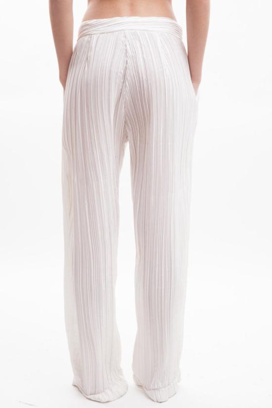  Karolyn Pho 스트레이트 팬츠 캐롤린 포 플리츠 보이프렌드 팬츠 펄 - OTHER BRANDS