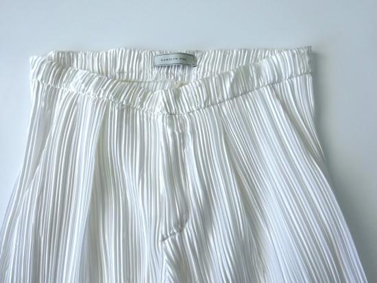  Karolyn Pho 스트레이트 팬츠 캐롤린 포 플리츠 보이프렌드 팬츠 펄 - OTHER BRANDS