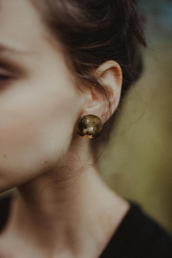  Uni 이어링 유니 주얼리 이네즈 스터드 귀걸이 - OTHER BRANDS