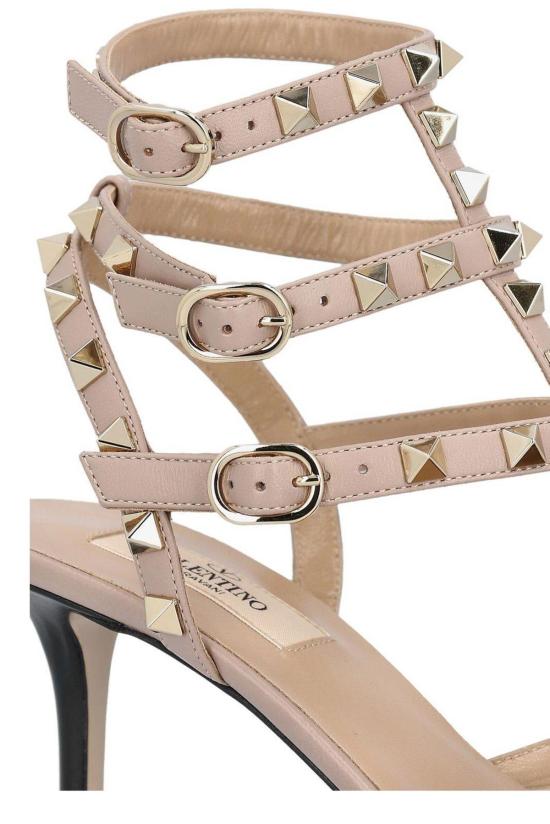  발렌티노 가라바니 힐/펌프스 락스터드 슬링백 펌프스 - VALENTINO GARAVANI