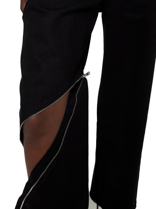  알라이아 데님 팬츠 Alaia Spirale 진 느와르 Alaia - ALAIA