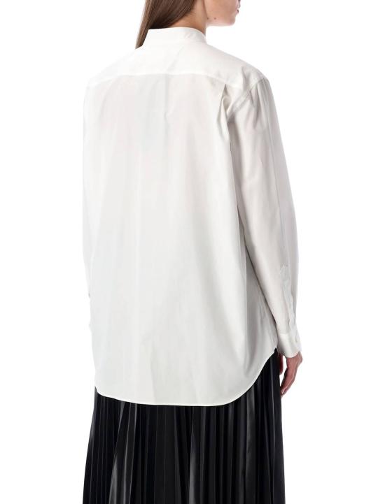  와타나베 준야 탑 Junya Watanabe 포멀 체스트 포켓 셔츠 화이트 - JUNYA WATANABE