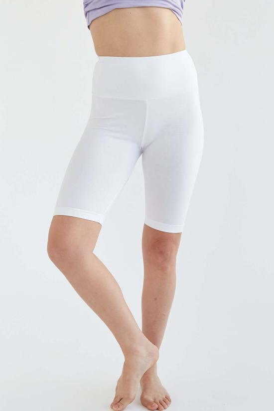  On/off essentials 숏팬츠 온/오프 에센셜 대나무 바이커 쇼츠 - OTHER BRANDS