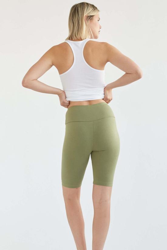  On/off essentials 숏팬츠 온/오프 에센셜 대나무 바이커 쇼츠 - OTHER BRANDS