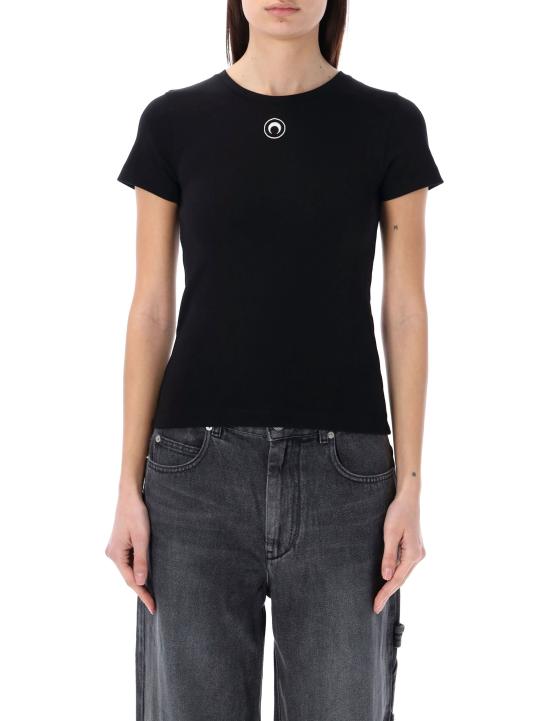 26SS 마린세르 반팔 티셔츠 WTT012ACJER0008 BK99 Nero