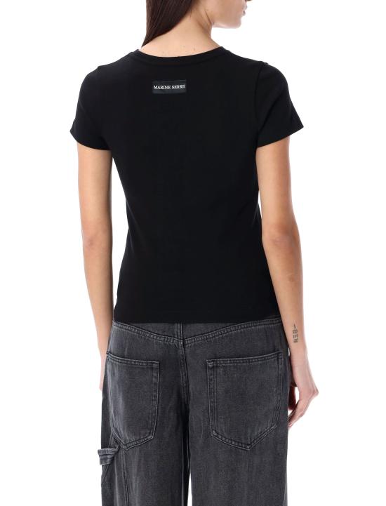 26SS 마린세르 반팔 티셔츠 WTT012ACJER0008 BK99 Nero - MARINE SERRE