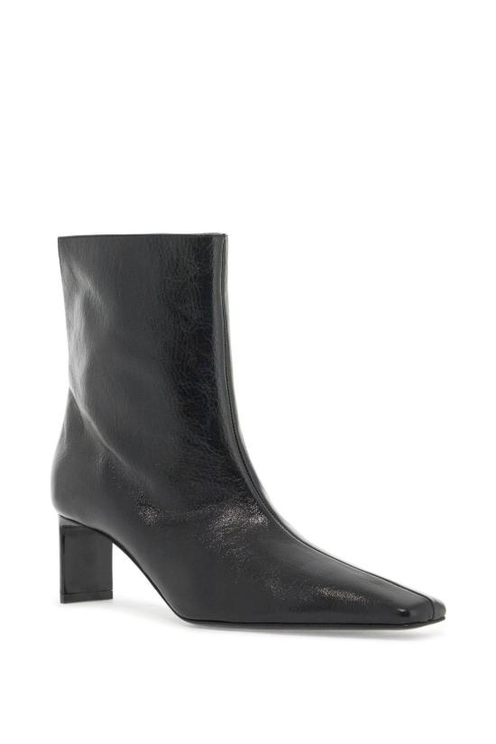  케이트 부츠 Khaite Ona 앵클 블랙 - KHAITE