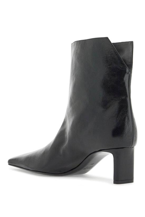  케이트 부츠 Khaite Ona 앵클 블랙 - KHAITE