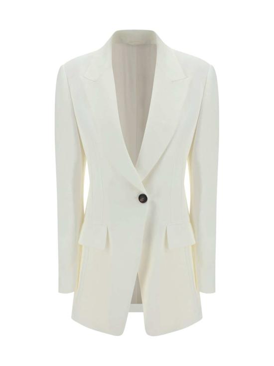  브루넬로 쿠치넬리 수트 자켓 블레이저 내추럴