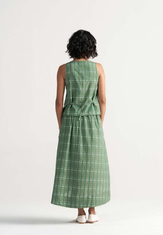  이키비 베스트 애프터눈 어페어 코디 세트 가든 그린 - IKKIVI