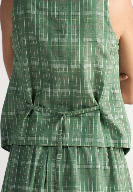  이키비 베스트 애프터눈 어페어 코디 세트 가든 그린 - IKKIVI