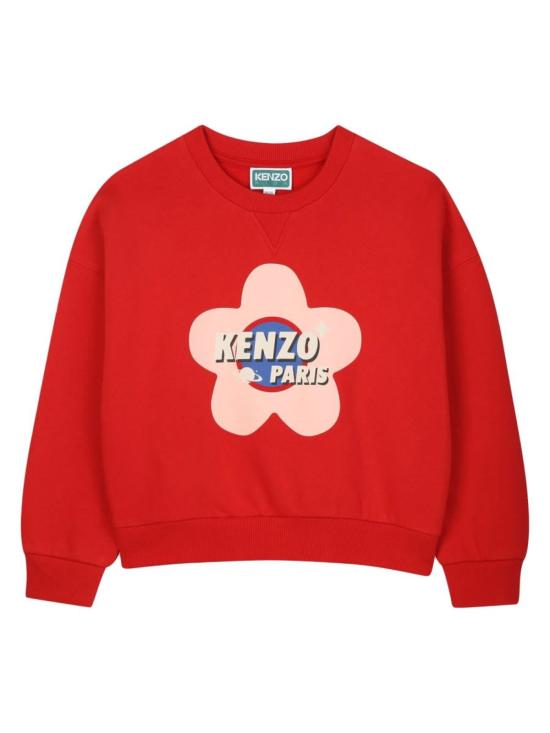  [키즈] 겐조 풀오버 키즈 스웨트셔츠 레드