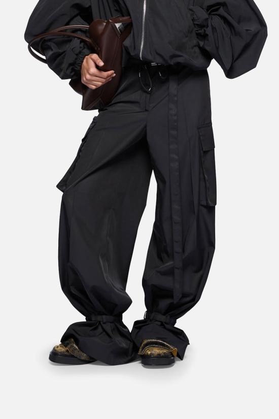  디 아티코 팬츠 아티코 RTW 카고  블랙 - THE ATTICO