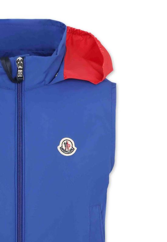 [키즈] 몽클레어 자켓 키즈 몽클레르 질레 라이트 블루 - MONCLER