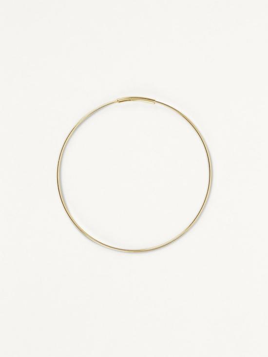  캐슬린 휘태커 이어링 미디엄 후프 귀걸이 14k 골드 - KATHLEEN WHITAKER
