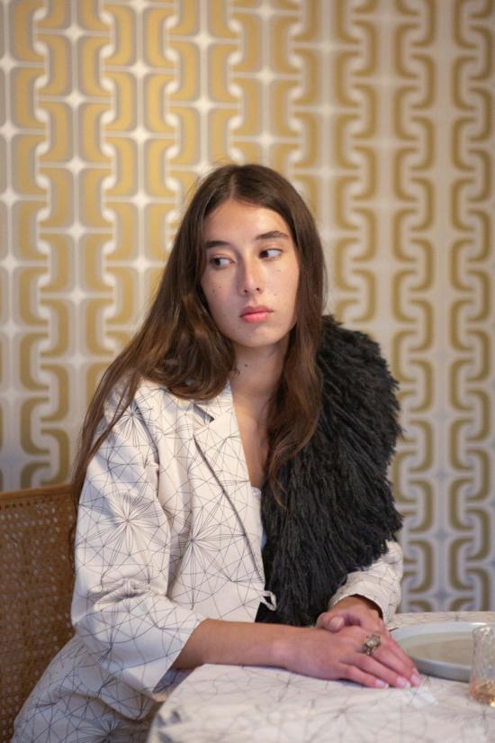  에리카 타노브 자켓 에리카 타노프 플린 코튼 재킷