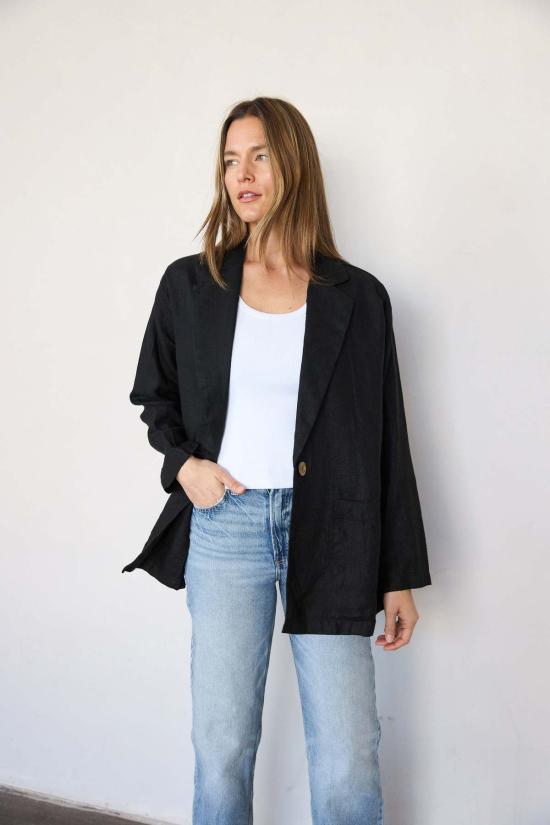  잇이즈웰 LA 수트 자켓 잇 이즈 웰 L.A. 린넨 블레이저 - IT IS WELL L.A.