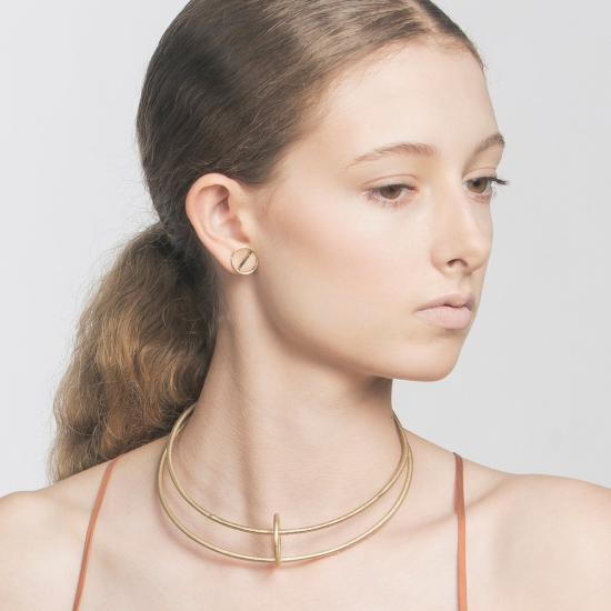  메탈렙시스 프로젝트 이어링 칼더 스터드 귀걸이 - METALEPSIS PROJECTS