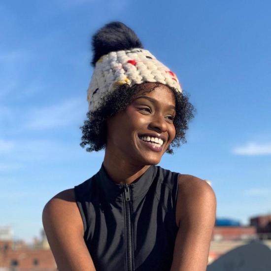  Mischa Lampert 모자 기본 비니 폼스터 + 블랙 Xl 폼 - OTHER BRANDS